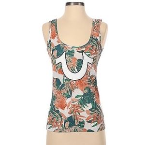 True Religion tank tropical xs